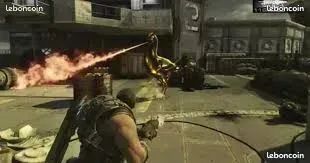 NOTÉ 19/20 PAR VIDEO_COM MARINES CONTRE ALIENS, DE LA TRONÇONNEUSE À LA GROSSE ARTILLERIE : PAS DE PITIÉ JEU XBOX 360 GEARS OF WAR 3. STICKERS MANETTES ET CONSOLE. JOUABLE SEUL ou À PLUSIEURS (image 7)