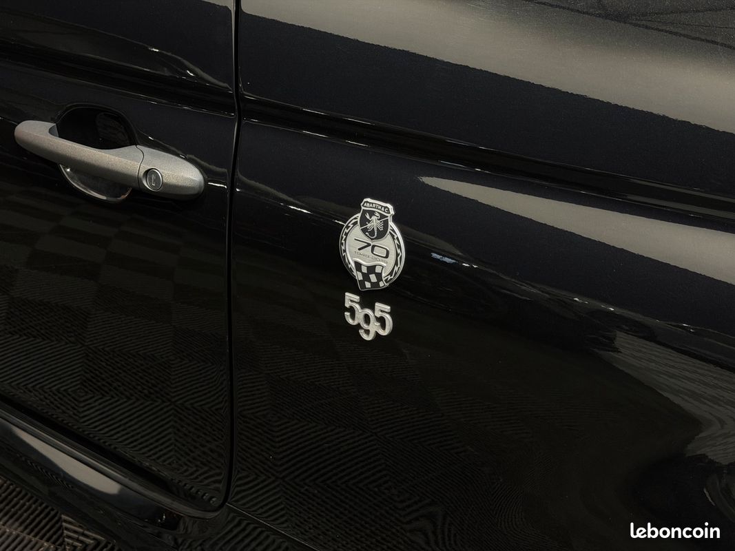 Fiat abarth 1.4 180 595 competizione 70th anniversaire suivi complet - sieges carbone - carplay - toit ouvrant (image 13)
