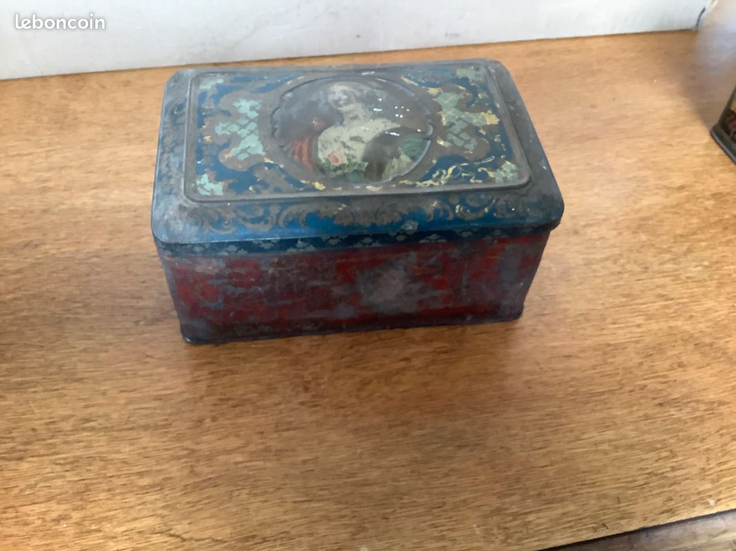 Lot de 3 Anciennes boîtes métallique (image 9)