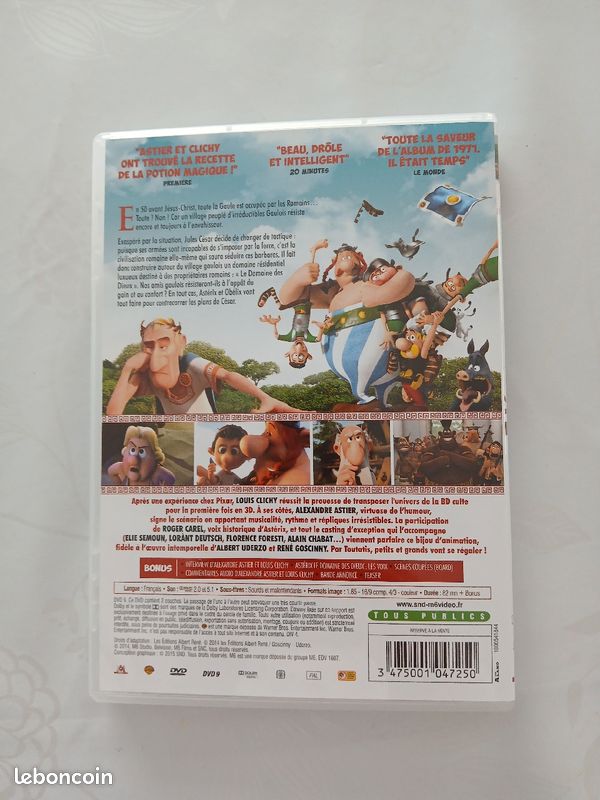 DVD NEUF Astérix Le domaine des Dieux (image 2)
