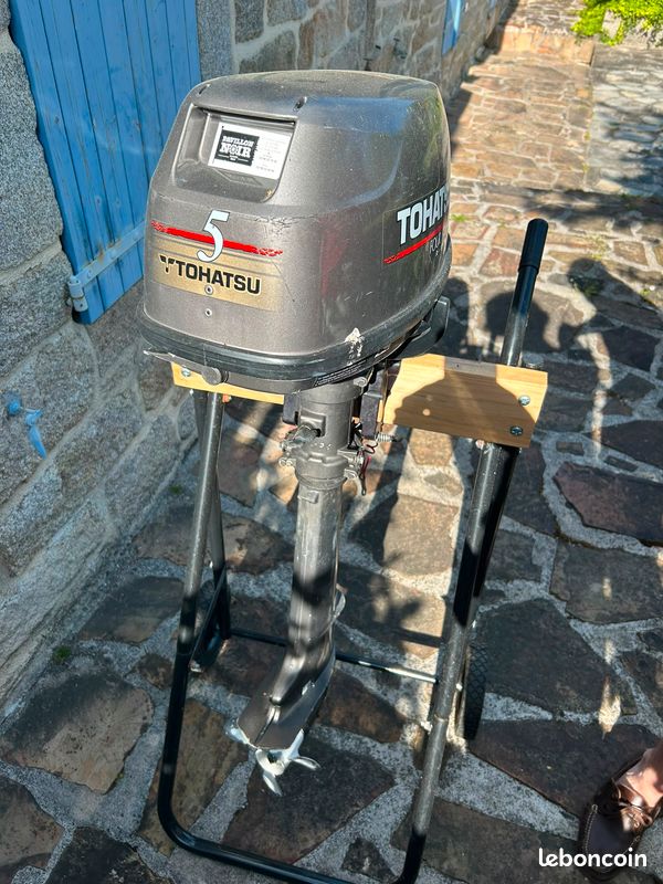 Prame 4m80 + moteur 5cv + remorque (image 3)