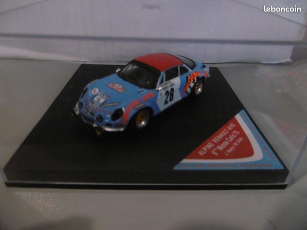 Trofeu Alpine Renault A110 24H Chamonix 1976 - Échelle 1/43 - Occasion