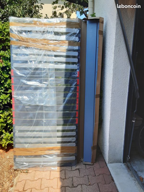Lit sommier matelas 90x200 (image 1)