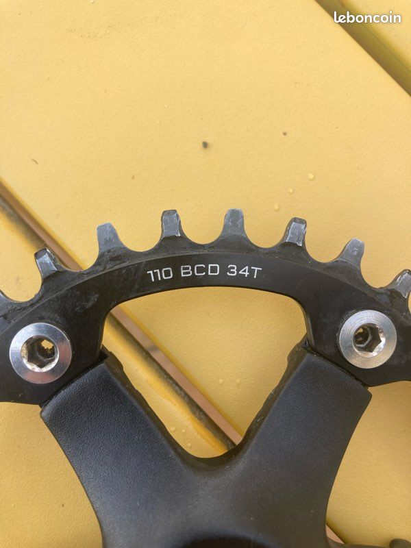 Plateau Miche Super 11 SSC Shimano 11V. Externe 110 BCD 34D Plat de dents 50t