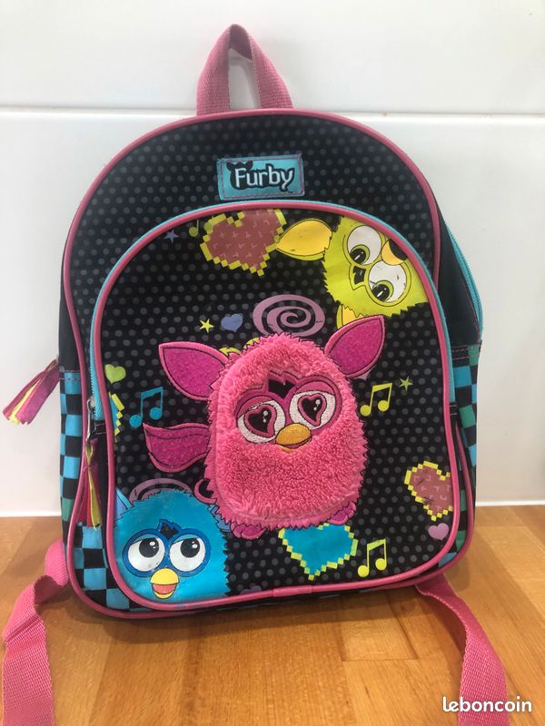 Sac à dos Furby enfant maternelle+ trousse enfant (image 1)