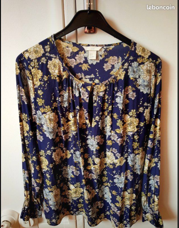 Blouse fleurie H&M (image 1)