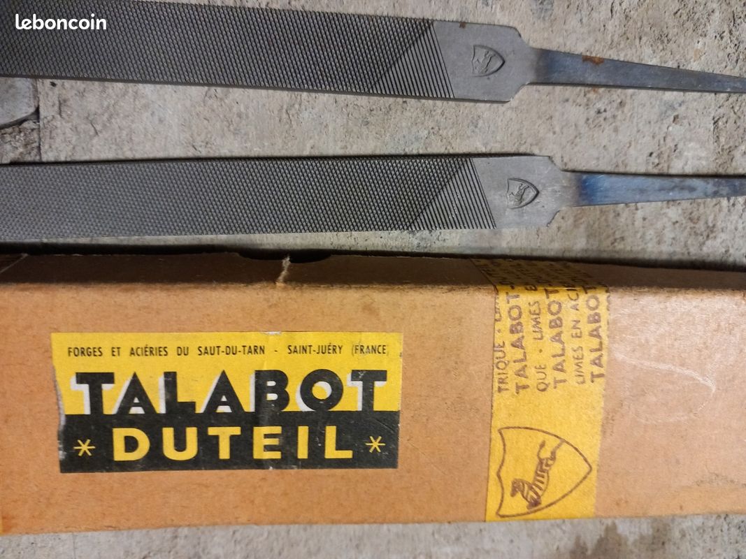 Lime Triangulaire Talabot SNCF – Manche D’origine – Bon état – Rare