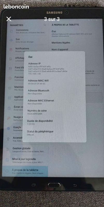 Tablette Samsung (image 3)