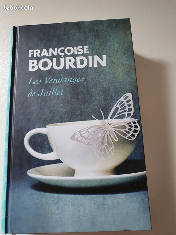 Livres Françoise Bourdin Les vendanges de Juillet 777 pages (image 1)
