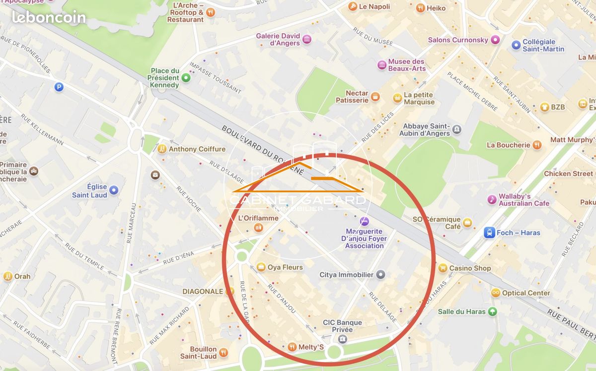 Appartement 2 pièces 33 m² · à Angers · 33 m² · 137 000 €