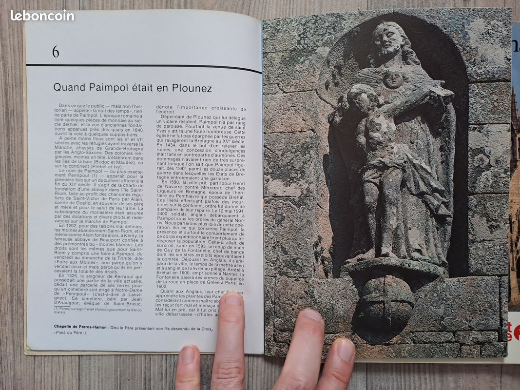 Livrets « Locronan », « Paimpol-Bréhat », « Châteaux du Périgord » et « Tapisserie de Bayeux » {bon état} (image 3)