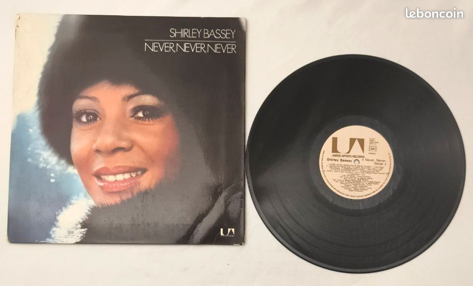 Vinyle 33T Shirley Bassey état VG+ (image 1)