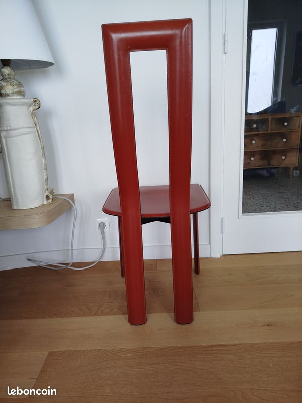 Lot de 6 chaises en cuir Regia de Y Cami (image 6)