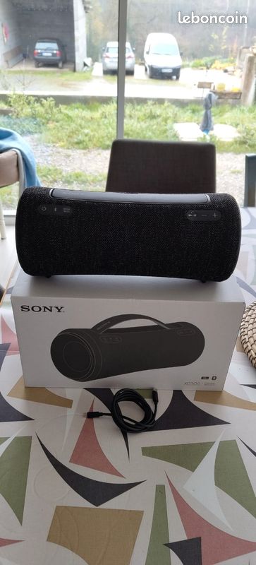 Enceinte Portable Sony SRS-XG300 – Noir Basalte – Bluetooth – Occasion