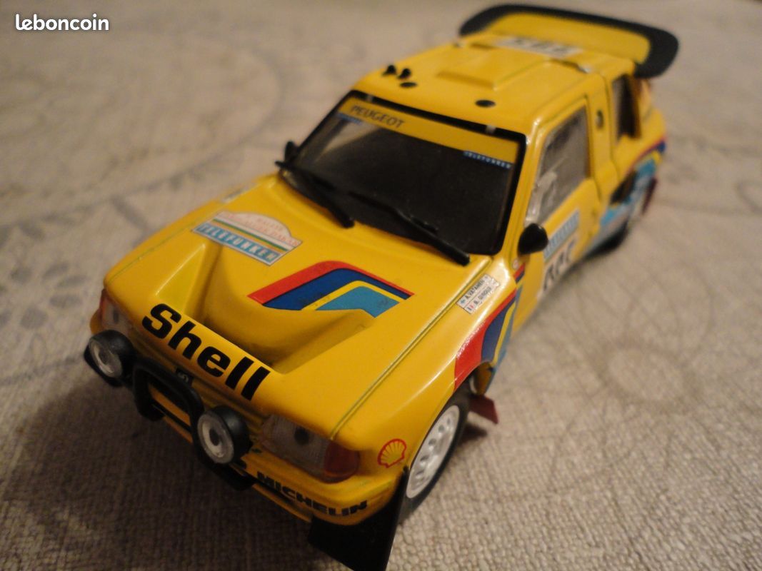 Miniature 1/43eme Paris-Dakar Peugeot 205 turbo 16 (image 3)