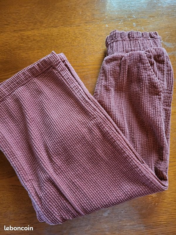 Pantalon velours (image 4)