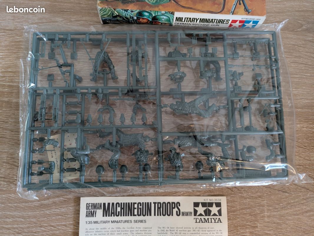 Lot De 5 Maquettes 1/35 ITALERI TAMIYA - Soldats US En Allemagne - Occasion
