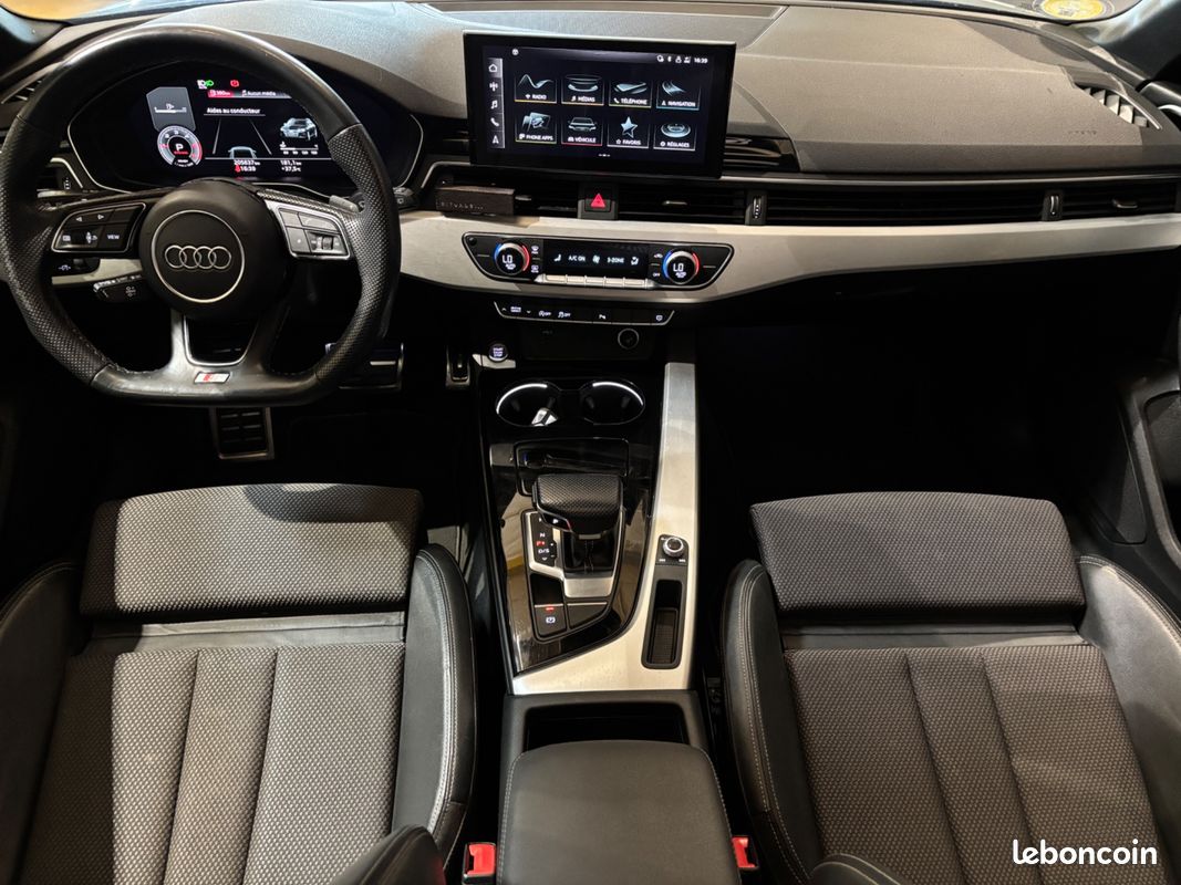 AUDI A4 AVANT 2.0 35 TDI 165ch HYBRID S LINE S-TRONIC (image 3)