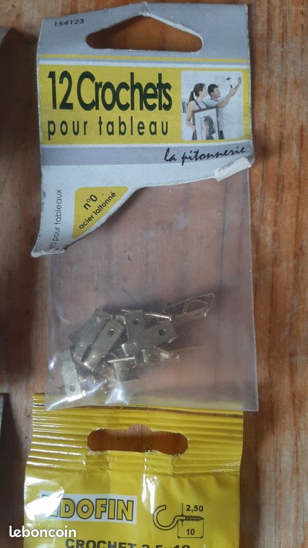 Boites ou sachets pitons crochets divers (image 11)