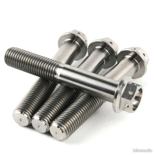 Kit De 4 Boulons De Choc En Titane Noir Pour Ducati Sport Classic GT1000 & GT Touring (2006-2010) - Neuf