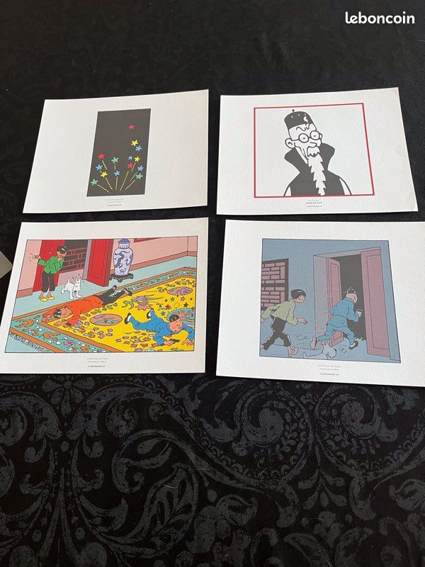 29 planches tintin collection (image 1)