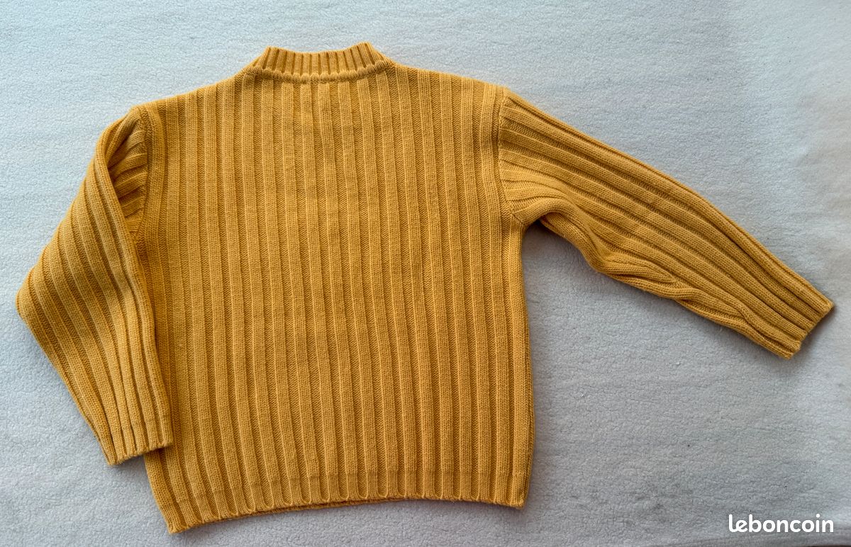 Pull ARMOR LUX 14 ans jaune lumineux (image 2)