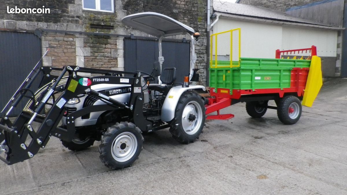 Remorque et épandeur de 1 à 4,5 T pour tracteur (image 5)