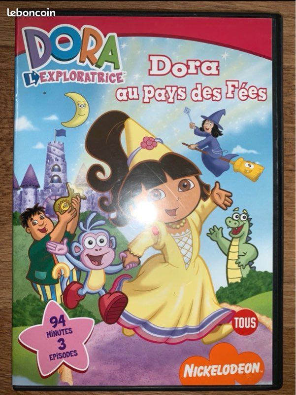 DVD Dora L’exploratrice Dora au pays des fées (image 1)