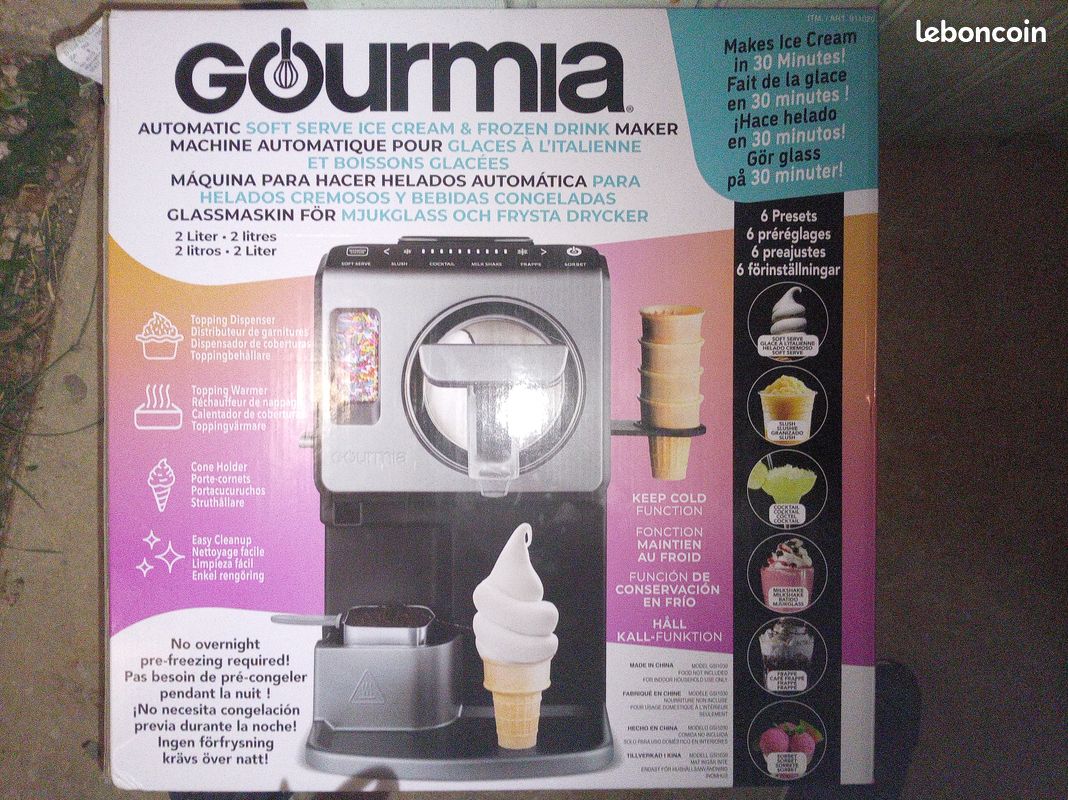 Machine à glace italienne et granité (image 1)