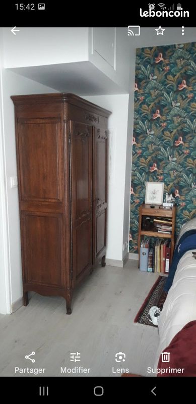 Armoire ancienne 1900 / din92 (image 8)