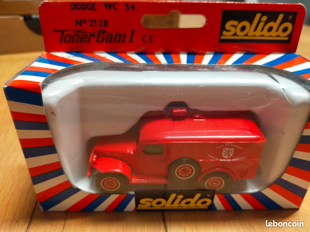 LOT DE 8 camions pompiers transformations SOLIDO et CIJ EUR 19,50