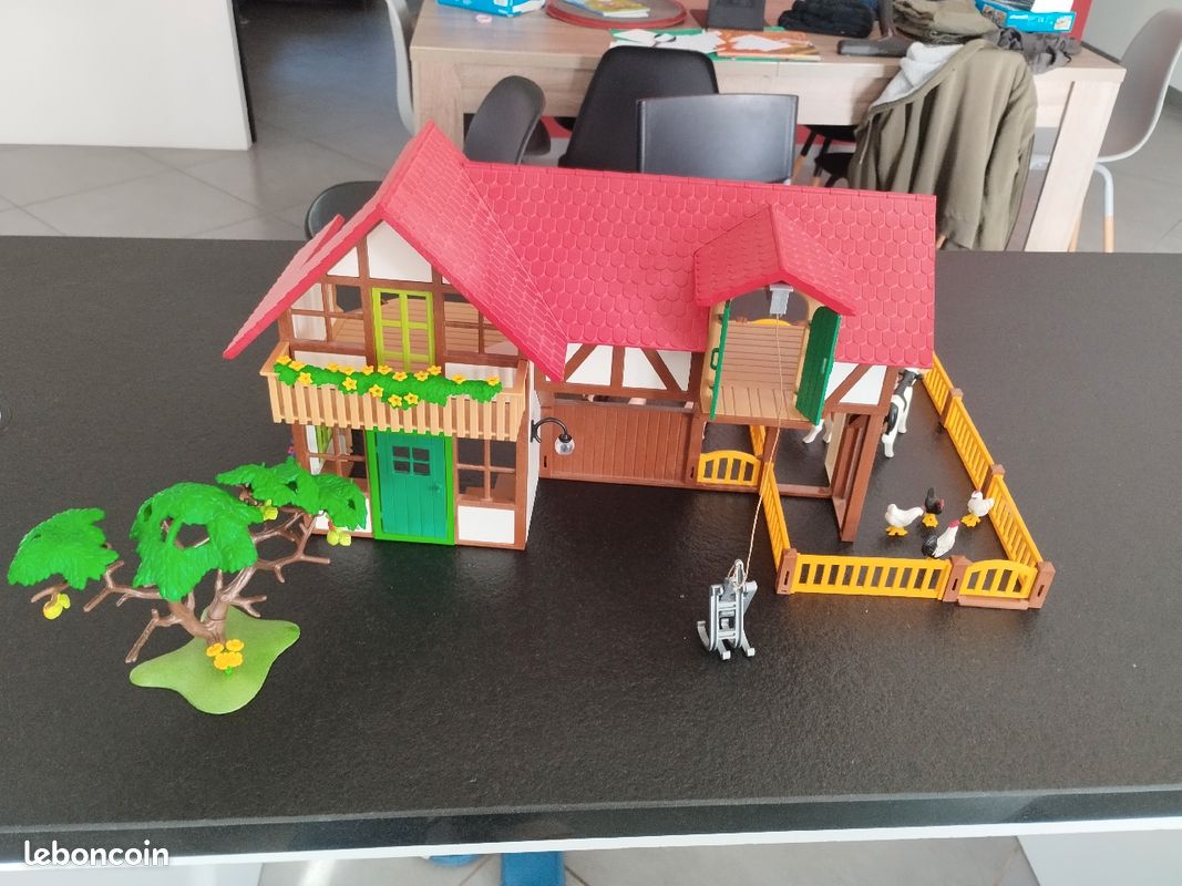 Ferme Playmobil Grande Fattoria Playmobil 6750 LARGE FARM New