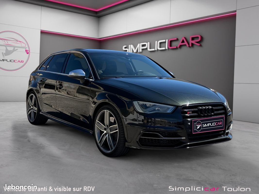 AUDI S3 2.0 TFSI S TRONIC 300cv - Entretien Exclusif Audi - Toit Ouvrant - Sièges Diamants - Garantie 12 mois (image 1)