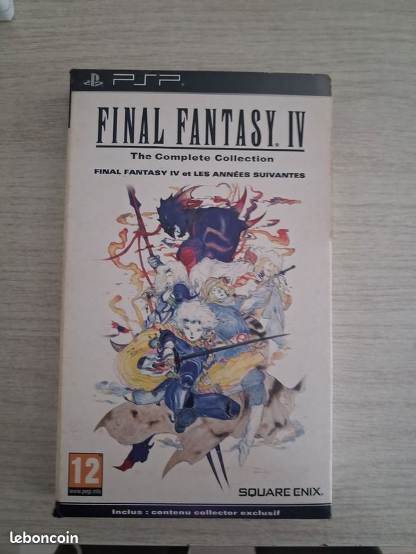 Final Fantasy IV: The Complete Collection - Jeu PSP Occasion Bon état