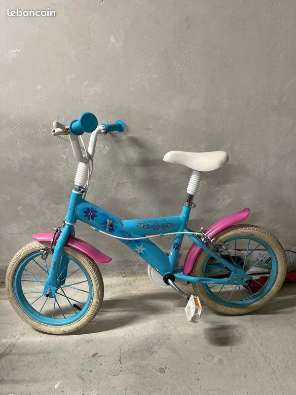 Vélo enfant - Reine des neiges (image 1)