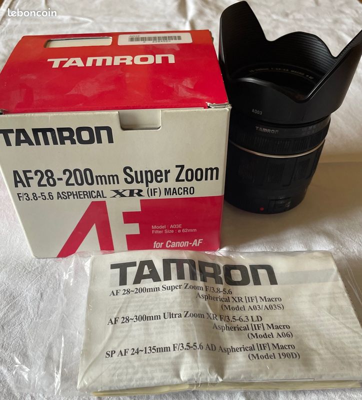 タムロンAF28-300mmウルトラズームXR、CanonAF用 （Tamron XR Di AF 
