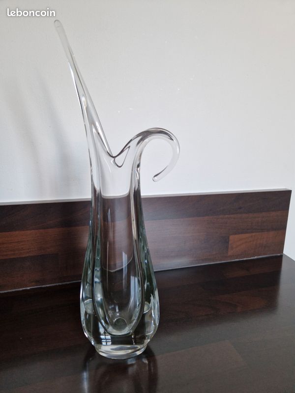 Vase cristal vintage années 70 (image 3)