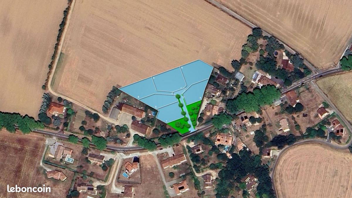 Terrain 900 m² Baziege · à Baziège · 140 000 €