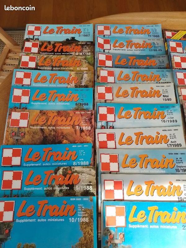 Revues Le Train 53 numeros (image 6)