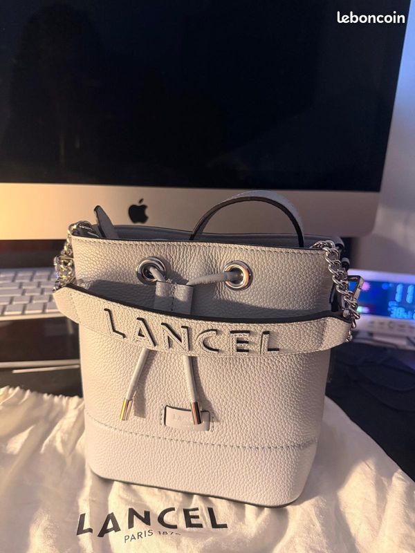 đ Sac seau Ninon mini â Lancel â Bleu ciel (image 4)