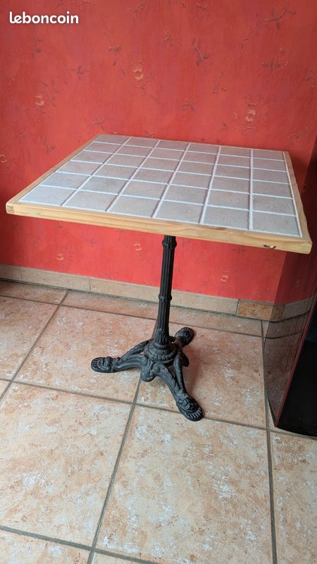 Petite table fer forgé (image 2)