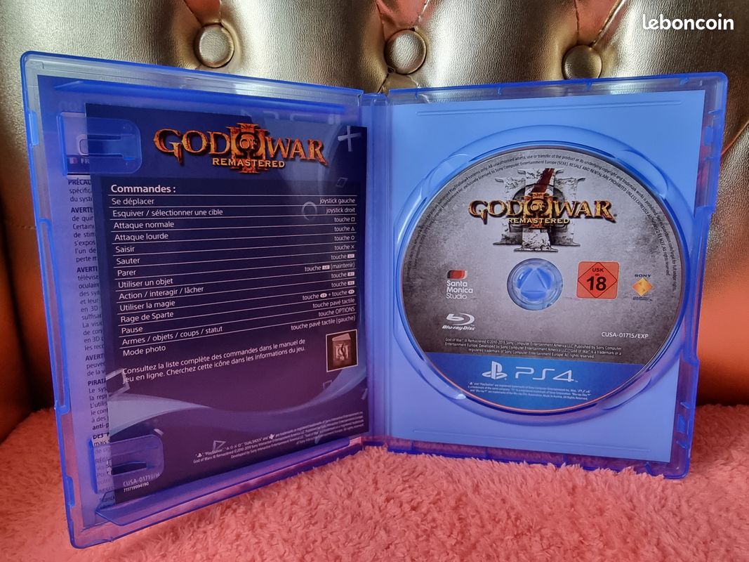 Jeu God of War remastered pour PS4 (image 2)