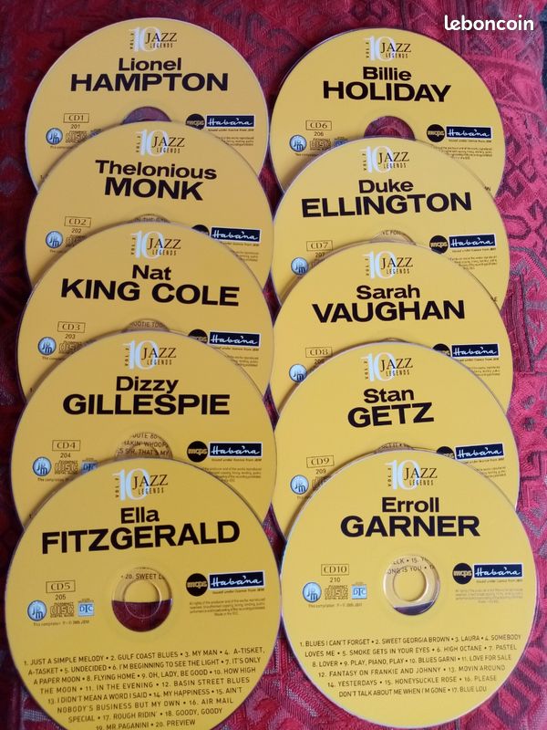 Coffret de 10 CD jazz (image 5)