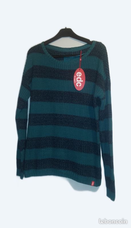 Tee Shirt Pull Edc By ESPRIT Pour Femme Coton Durable Coupe