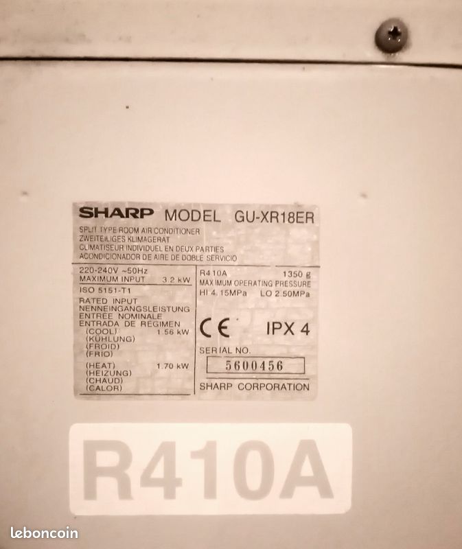 Climatiseur reversible SHARP (image 4)