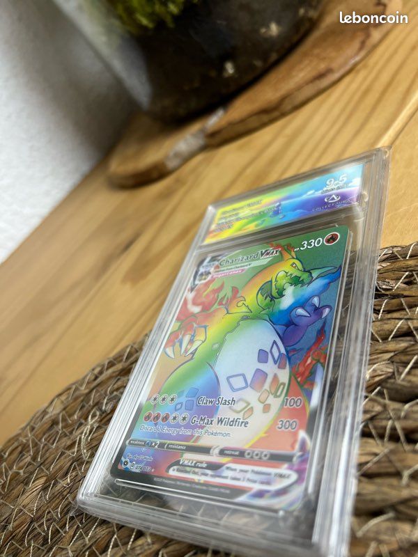 Charizard VMAX - 074/073 Rainbow - Collect Aura 9.5 - Collection