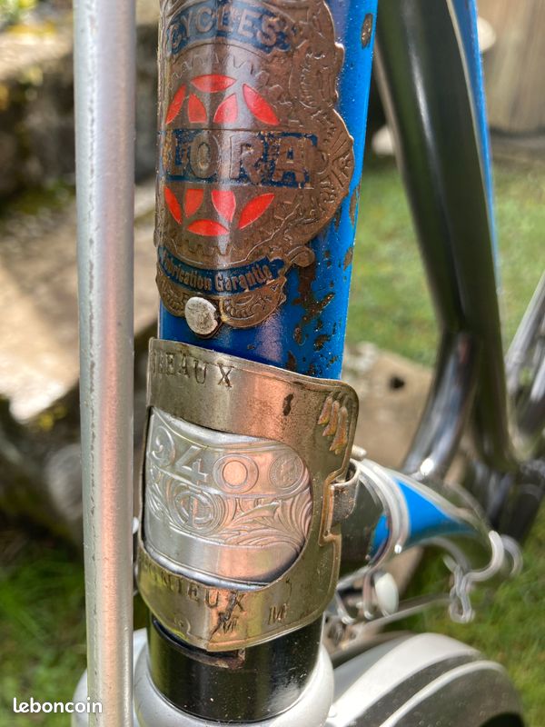 Plaque De Tête De Vélo Vintage MARREZE - Cycles Français - Émaillé - Occasion