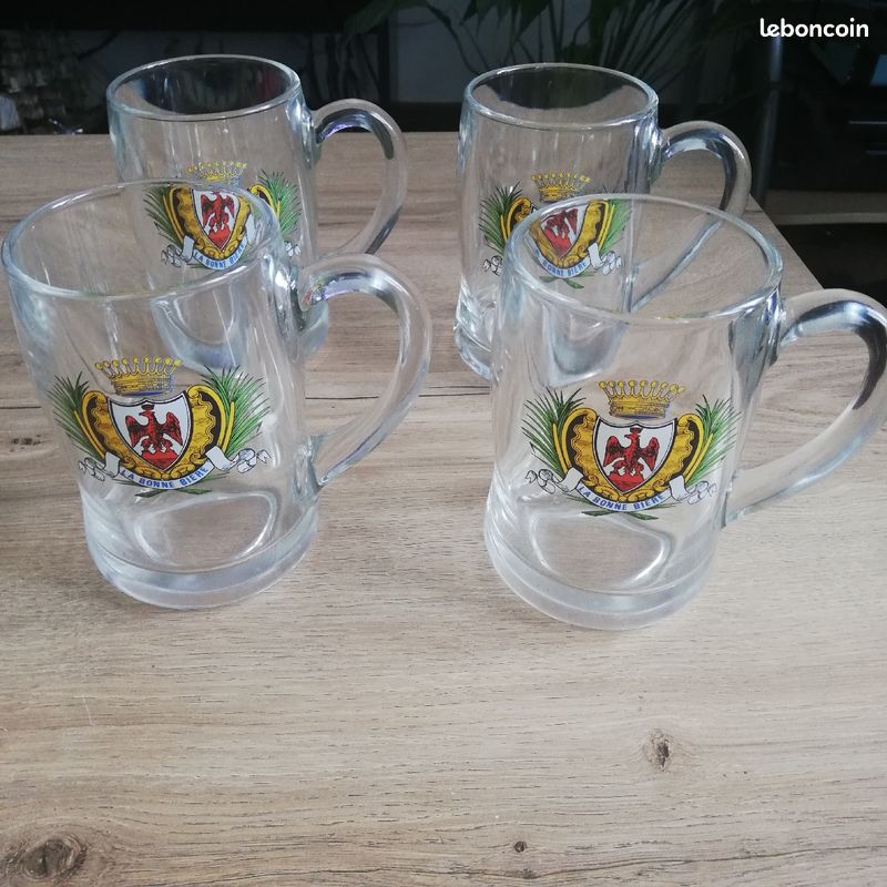 4 chopes de bieres (image 1)
