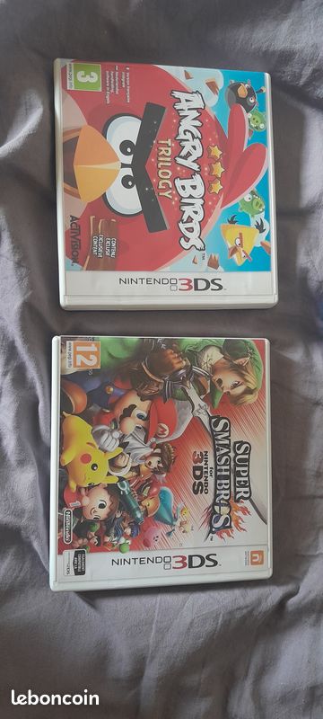 3 jeux de 3ds (image 1)