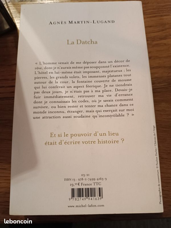Livre Agnès Martin Lugand (image 2)